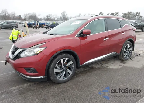 2016 Nissan Murano Platinum из США, поврежденный, VIN 5N1AZ2MH8GN171237